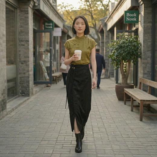 DS XN 连袖中式收腰马甲 商品图5