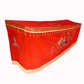 平绒单龙凤 棺罩棺材罩子男女寿衣全套棺衣平绒刺绣龙凤图案