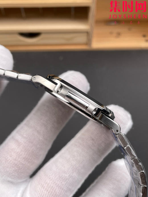 百达翡丽DDF鹦鹉螺5711系列 渐变蓝 蓝色盘 牛仔蓝 男士腕表 丹东324一体机 商品图5