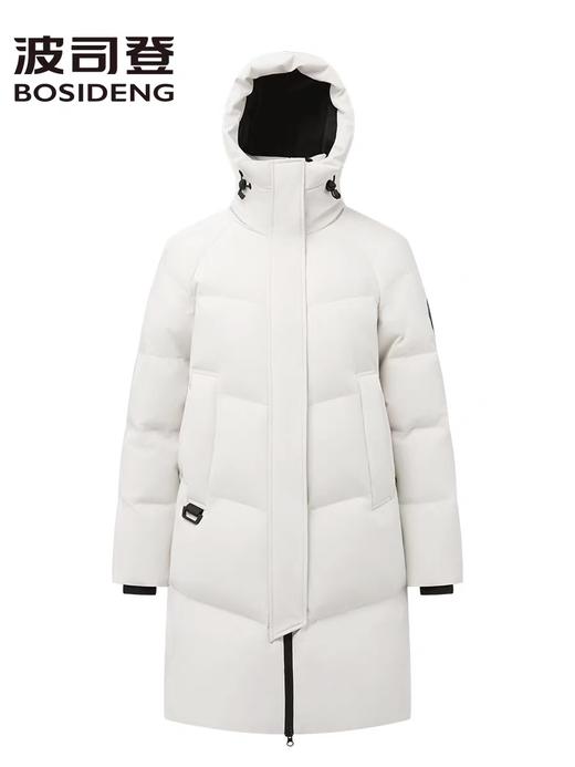 波司登2025新款极寒鹅绒服女中长款保暖连帽迷彩羽绒服B250242304 商品图0