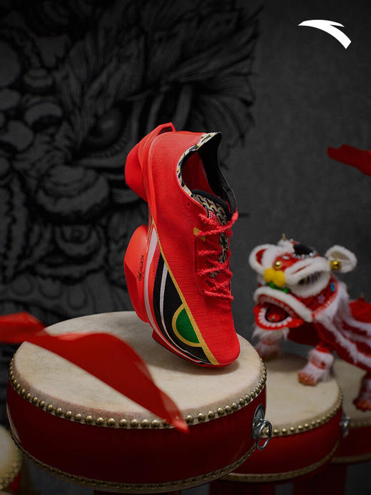 安踏C10 PRO 2丨醒狮配色专业马拉松竞速跑鞋男碳板跑鞋男112545564R 商品图2