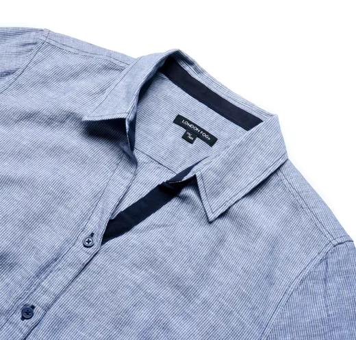 【直发】伦敦雾男士衬衫—LS15WH607 商品图2