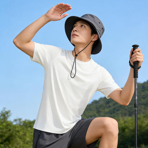 英国Schenvega 情侣款lulu云感裸肤 10A抗菌 防晒驱蚊山茶香T恤 B57-2606 商品图2