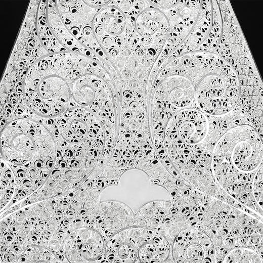 子佩集S999银手工银花丝【鸾凤和鸣·琵琶记】花丝镶嵌摆件【HSPP】大师工坊原创设计2511 商品图11