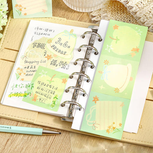 NOTE FOR风与花的对话系列迷你便利贴套装 商品图3