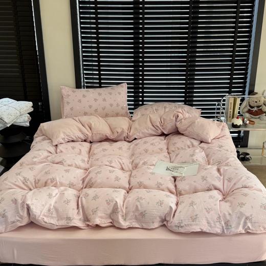 【好货团‼️88抢】早春A类有氧沐纱棉四件套， 让你的睡眠质量瞬间升级！韩国🇰🇷有氧沐纱棉四件套贝 商品图8