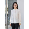 「风琴褶皱」压褶衬衫 前幅立体压褶 百搭不出错气质单品  米思阳2026春季新款时尚轻奢衬衫简约压褶设计感休闲上衣女款5177 商品缩略图3