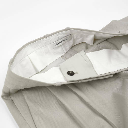 ROMI STUDIO“低调简雅”初剪澳毛意大利工艺直筒长裤 RWDSXT1757 商品图4