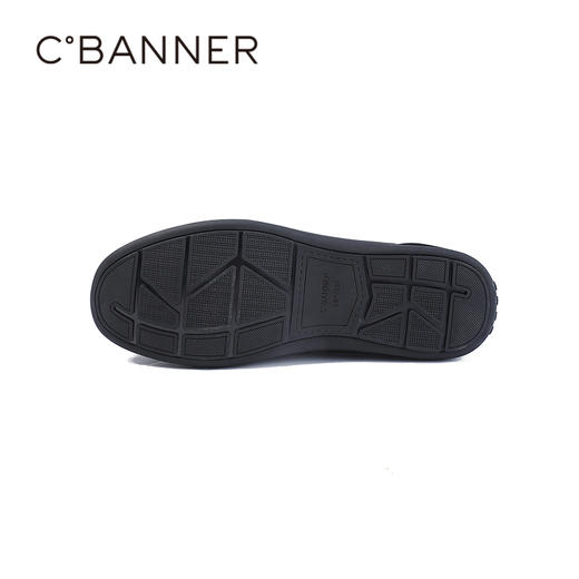 千百度2026春季男鞋皮质细腻柔软光滑乐福鞋A26153107 商品图3