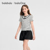 【balaOne】巴拉巴拉童装女童短袖t恤儿童2026新款夏装甜美上衣 商品缩略图1