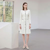 IWY/春季新款米白色西装连衣裙女气质时尚珠宝设计师正装裙Q1306 商品缩略图0