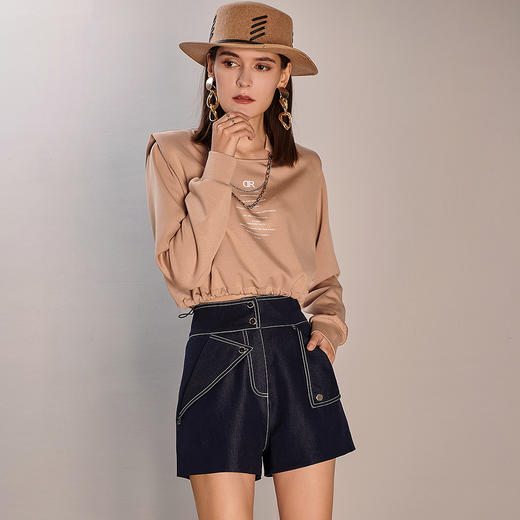 剩M/L 芳外卫衣/绒衫8D21AE0276 商品图3