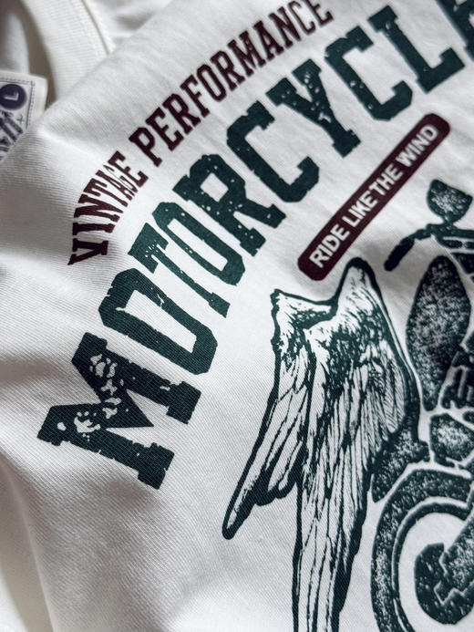 26春夏--男士摩托车印花棉质短袖男T【包邮+三天无理由退换】 商品图8