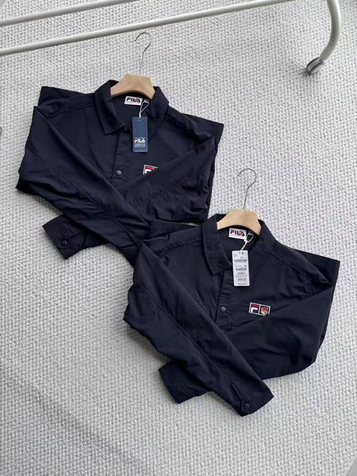 F031201黄景瑜同款梭织夏新小狐狸时尚稳重休闲宽松长袖衬衫上衣 商品图1