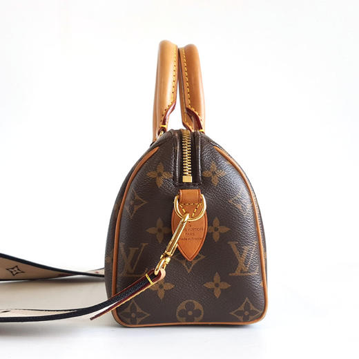 【95新】LV路易威登SPEEDY系列M46234老花黑肩带speedy 20手提单肩包女士090326AK05 商品图3