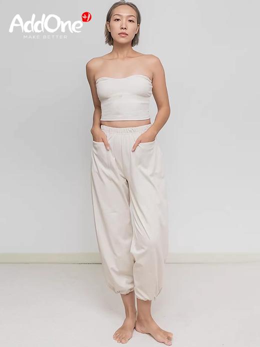AddOne+1瑜伽宽松阔8/9分裤灯笼裤束脚瑜伽裤萝卜灯笼裤服饰外穿 商品图1