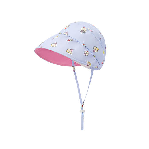 巴拉巴拉女童帽子2026年夏季新款遮阳帽宝宝运动防紫外线防晒帽潮 商品图1