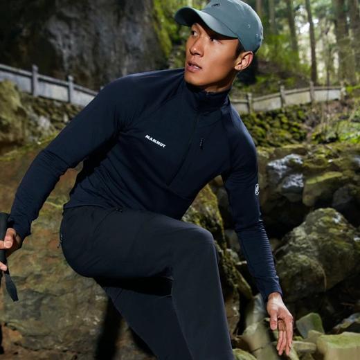 点此购买 猛犸象Aenergy Light春秋季男士户外高弹力半拉链套头打底衫 tuo 342126 商品图4