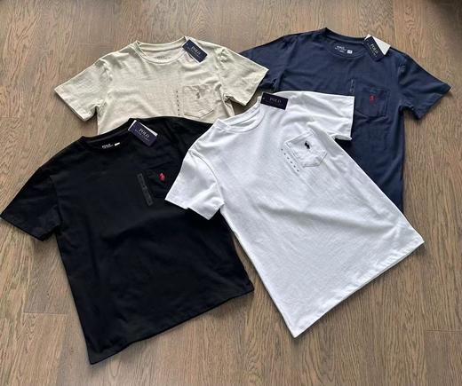 【hm1】情侣经典系列休闲小刺绣圆领短袖T恤！！ 商品图2