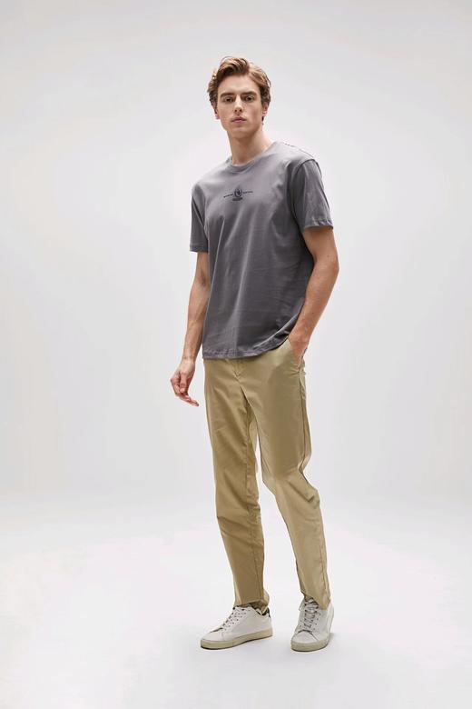 【直发】圣大保罗春夏男士圆领棉弹平纹,柔软舒适DPSKTM24A302 商品图0