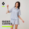 【新品上新】有棵树泡泡纱刺绣短袖可外穿女士家居服套装-J1213 商品缩略图0