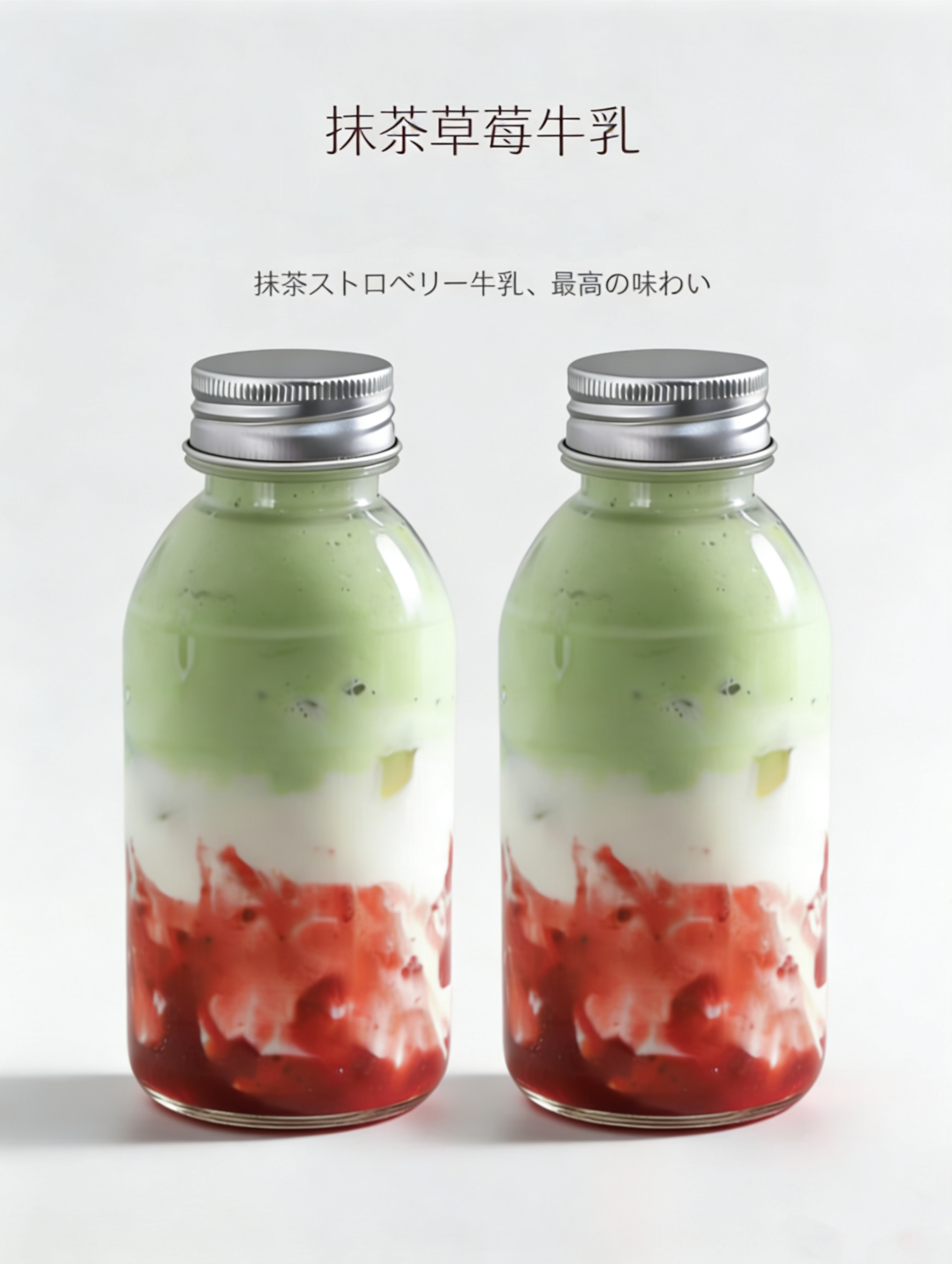 【NEW】春日来信  当鲜奶遇上抹茶和草莓  巨好喝的高颜值小可爱