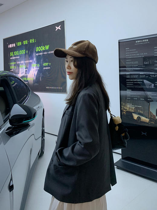 【百图lulu定制】【高智感西装】灰色 正肩 版型西装外套 商品图1