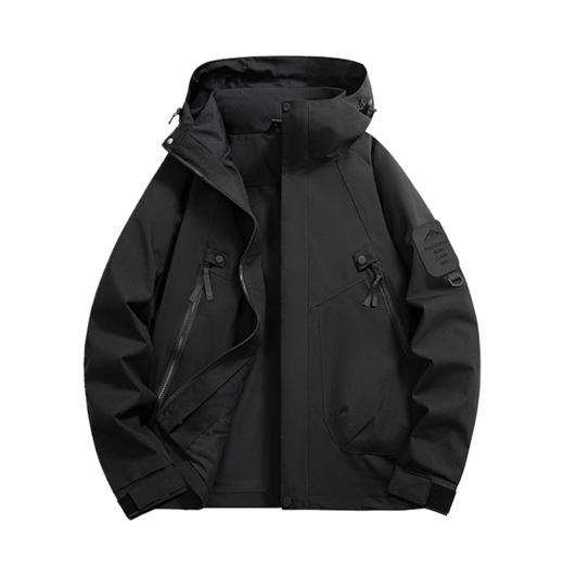 笙观相沐·情侣冲锋衣 防刮耐磨 防水防污防油 透气排湿 商品图3