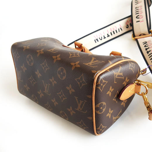 【95新】LV路易威登SPEEDY系列M46234老花黑肩带speedy 20手提单肩包女士090326AK05 商品图6