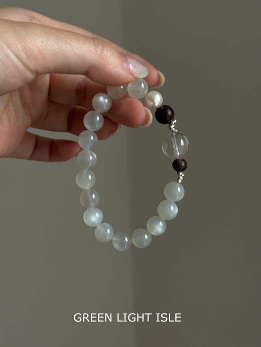 【月下梅里】淡人清冷感·喜金 高品质白月光白水晶 商品图1