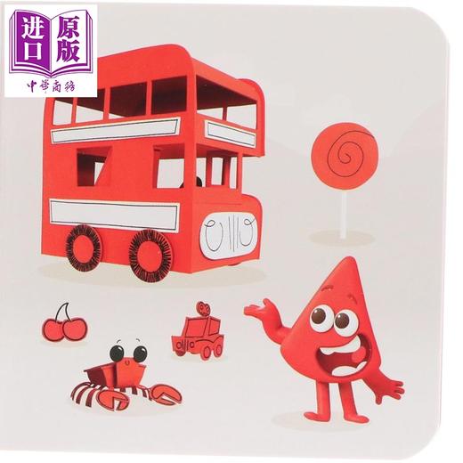 【中商原版】色彩积木12册小套装 A Case of Colourblocks 12 Mini Books Collection Box Set 英文原版 儿童卡通动画学习绘本 商品图4