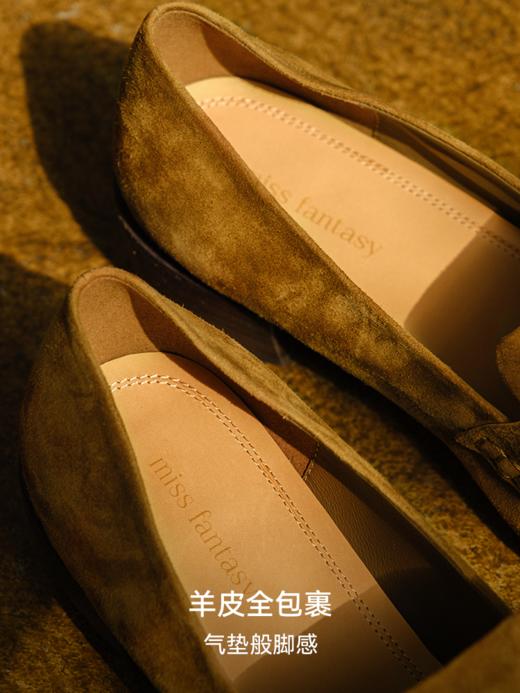 法式老钱羊猄皮便士乐福鞋ACG1FTW090 商品图1