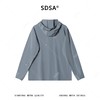 SDSA男装2026新款高贵轻奢简约纯色拉链立领连帽夹克弹力风壳衣 商品缩略图4