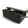 【全新】CHANEL香奈儿CF系列A69900 Y04059 94305黑色淡金扣大迷你mini羊皮CF链条包单肩包女士090326TJ26 商品缩略图6