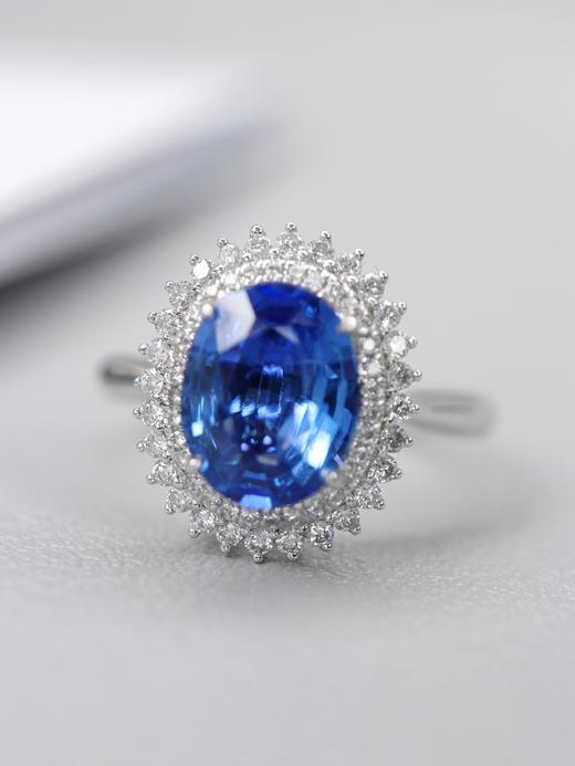 2.3ct蓝宝石戒指 商品图0