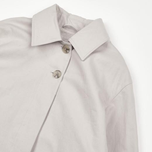 ROMI STUDIO100%高支匹马棉牛角扣立体挺括风衣外套RWCSWG6984 商品图2