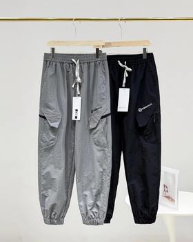 F031213复古冲锋裤轻量抗风显瘦户外日常通勤束脚工装裤