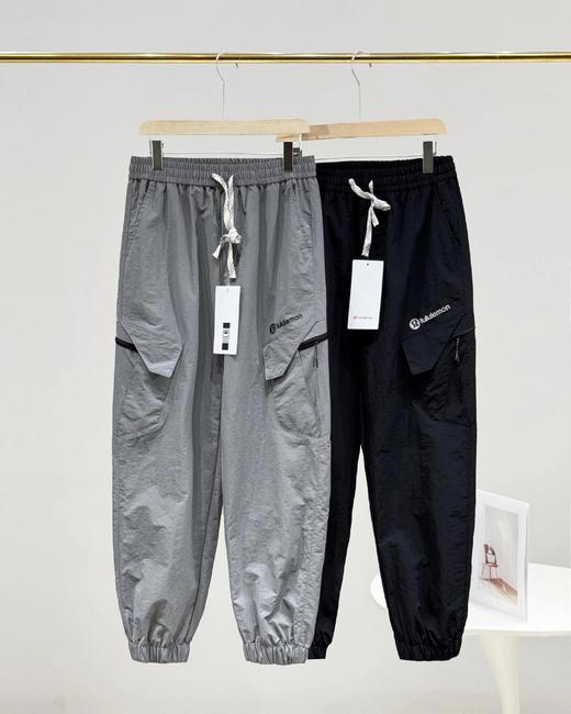 F031213复古冲锋裤轻量抗风显瘦户外日常通勤束脚工装裤 商品图0