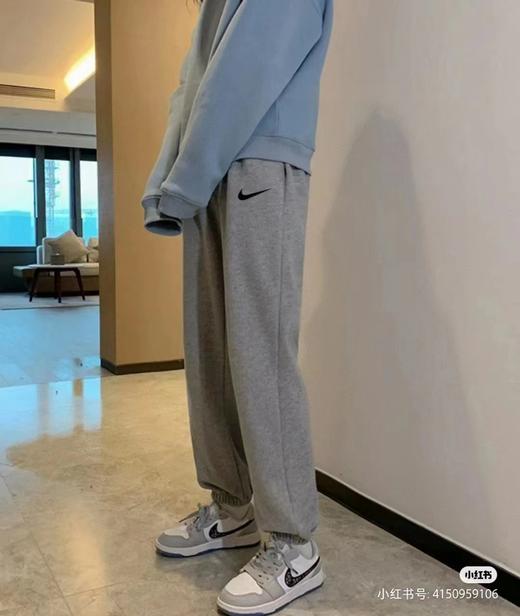 F031239新款休闲运动刺绣logo柔软有格调舒爽透气束脚长裤 商品图3