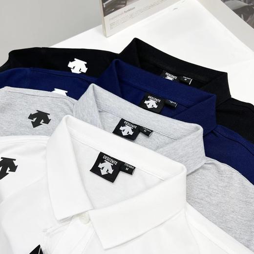 F031223休闲商务款简约百搭透气舒适短袖POLO衫上衣 商品图2