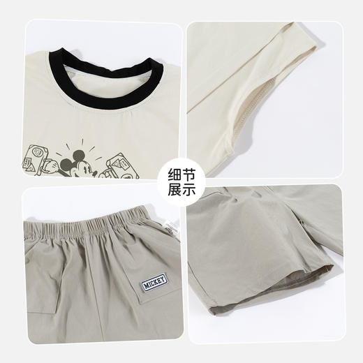 迪士尼男童夏季冰氧棉背心套装 商品图6