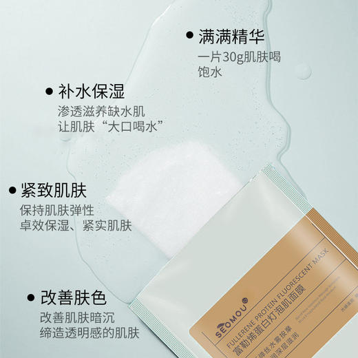 【舒缓补水❗提亮肤色】冰肤之萃滋润补水保湿抗皱面膜洋溢嫩肤面部肌肤面膜。xa 商品图1