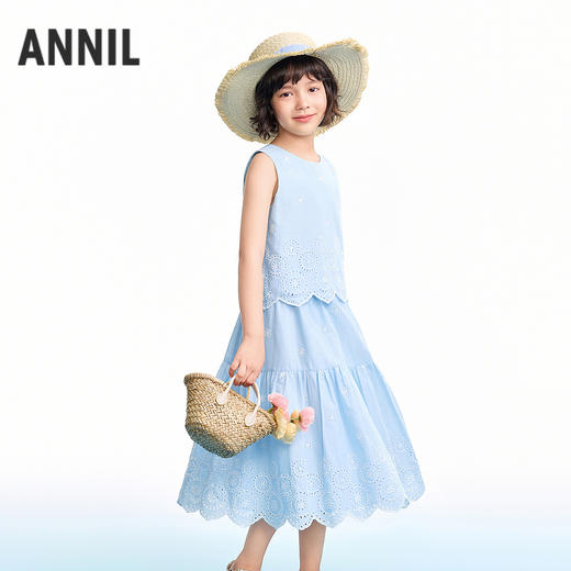 【实体店同款】女童套装夏季新款安奈儿童装AG622260 商品图2
