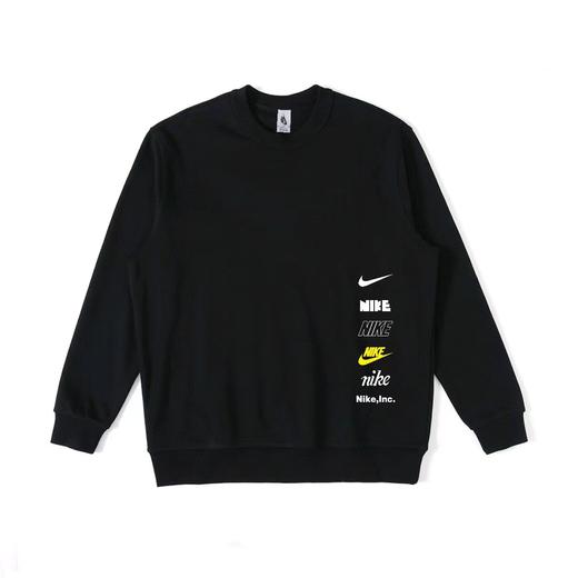 F031235春季新款男女同款细腻柔软轻盈舒适串标圆领运动卫衣 商品图2