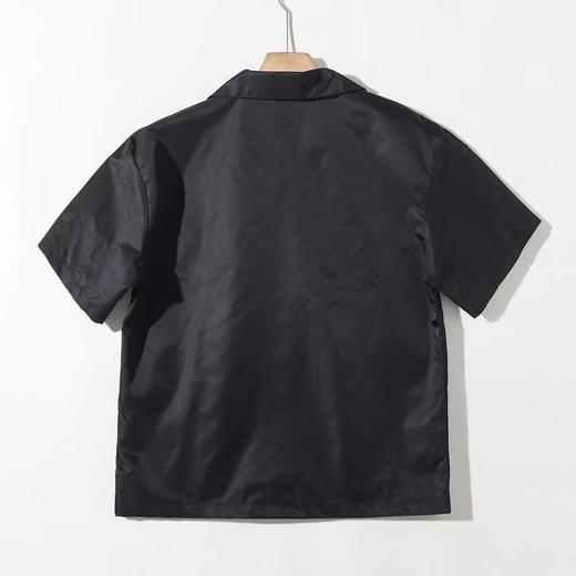 F031233早春新款时尚百搭拉链口袋街头风气质短袖衬衫 商品图11