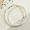 菜菜家点点金小米珠项链|4mm淡水珍珠，搭配18k金隔片，单戴叠戴都好看 商品缩略图6