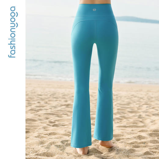 凡圣瑜伽微喇无尴尬线九分裤FC16904W 商品图6