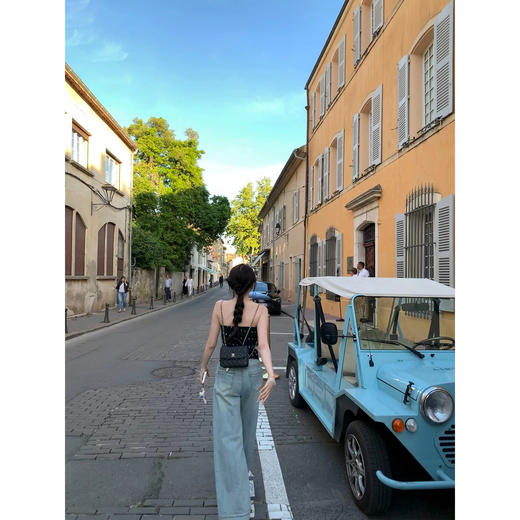 金蘑菇菇 罗马仲夏夜 / Valentin@25ss新季波点胸衣+系带牛仔裤 商品图2