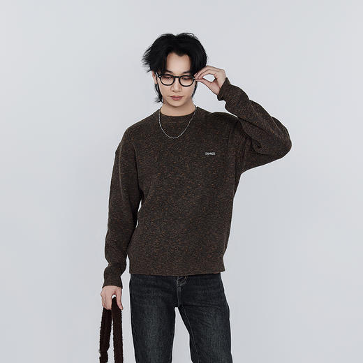 【新品上新】HX 冬季圆领毛衫Z107540042101 商品图1