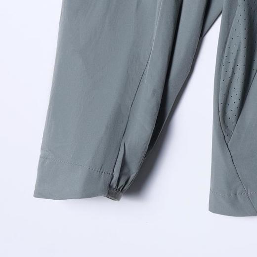 SDSA男装2026新款高贵轻奢简约纯色拉链立领连帽夹克弹力风壳衣 商品图3